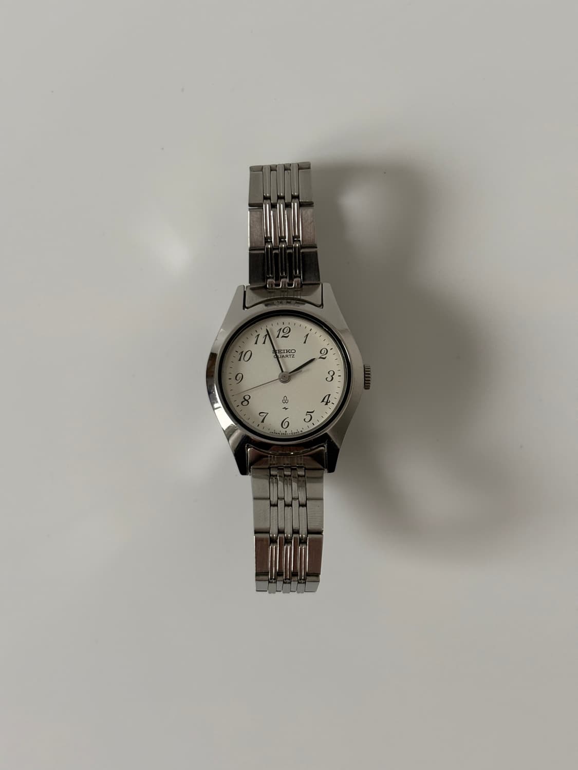 1980s Arabic Index Silver Ladies Quartz 상품이미지1