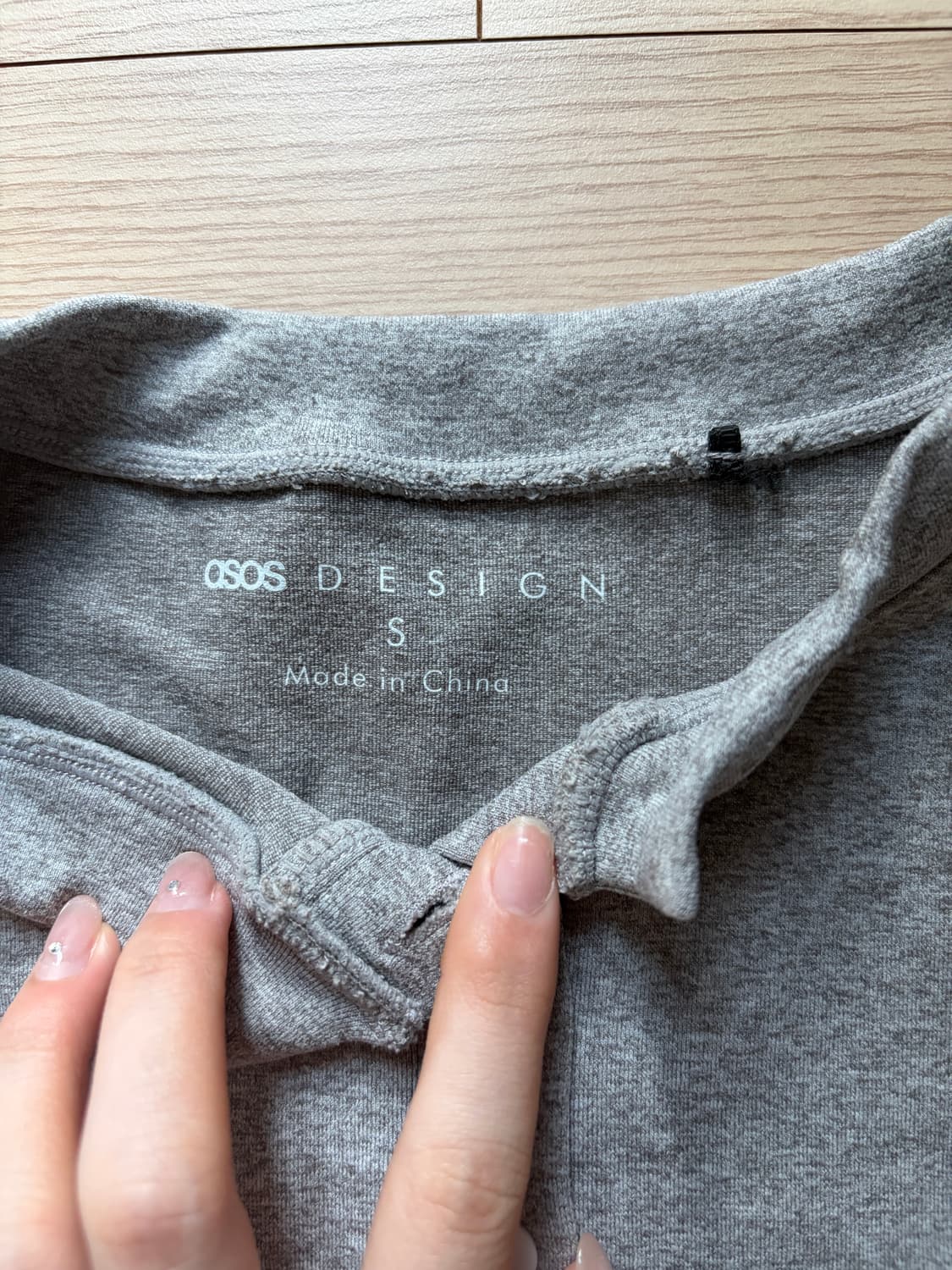 asos 아소스 헨리넥 롱슬리브 상품이미지3