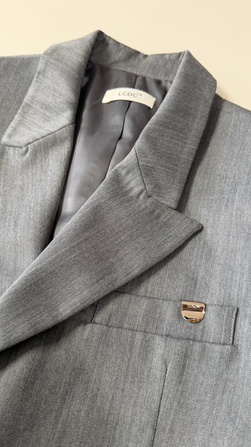 새상품) 엘씨디씨 LCDC 고퀄리티 크롭 정장 슬랙스 셋업 M 정가 69 상품이미지7