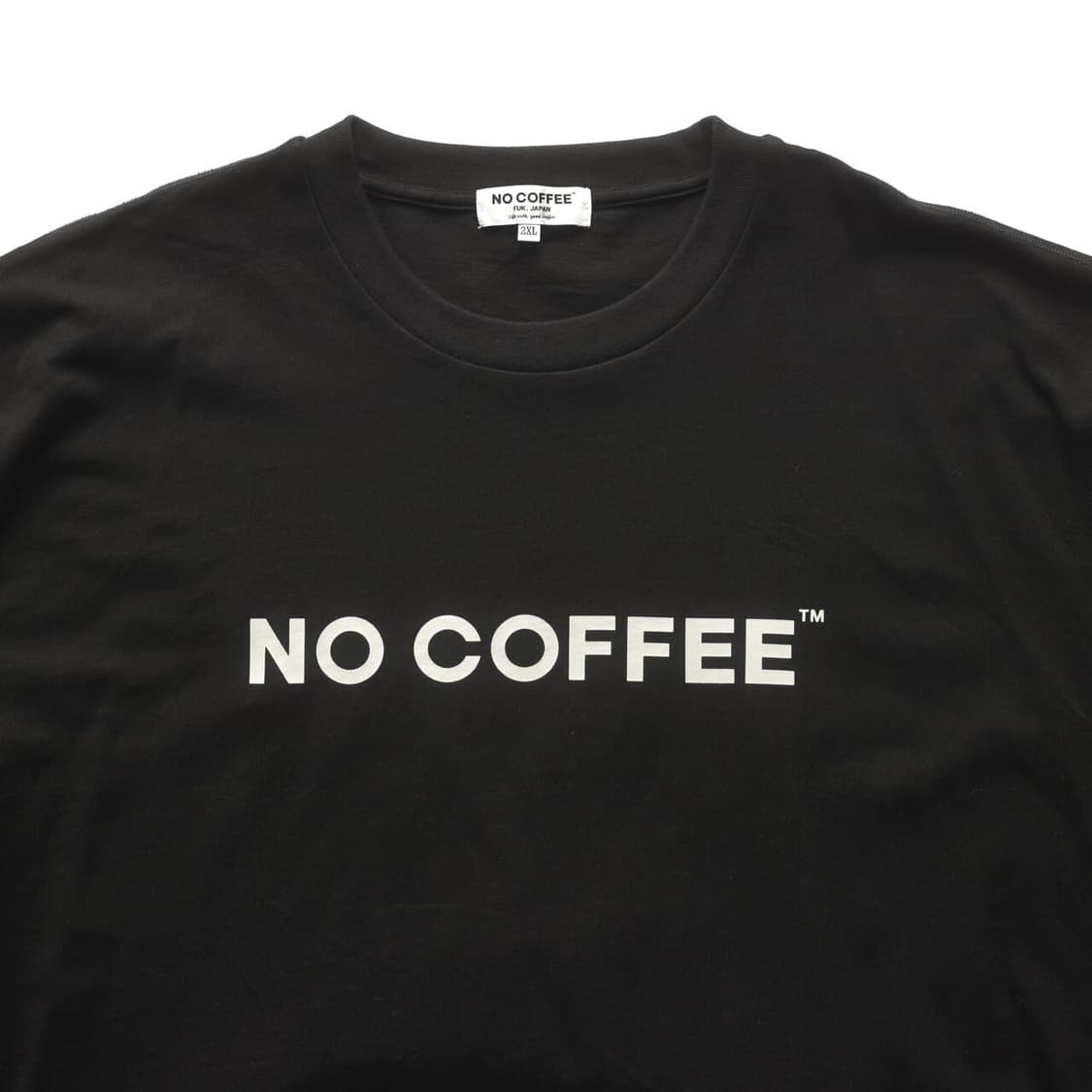 노커피 재팬 로고 티셔츠 NO COFFEE 상품이미지2
