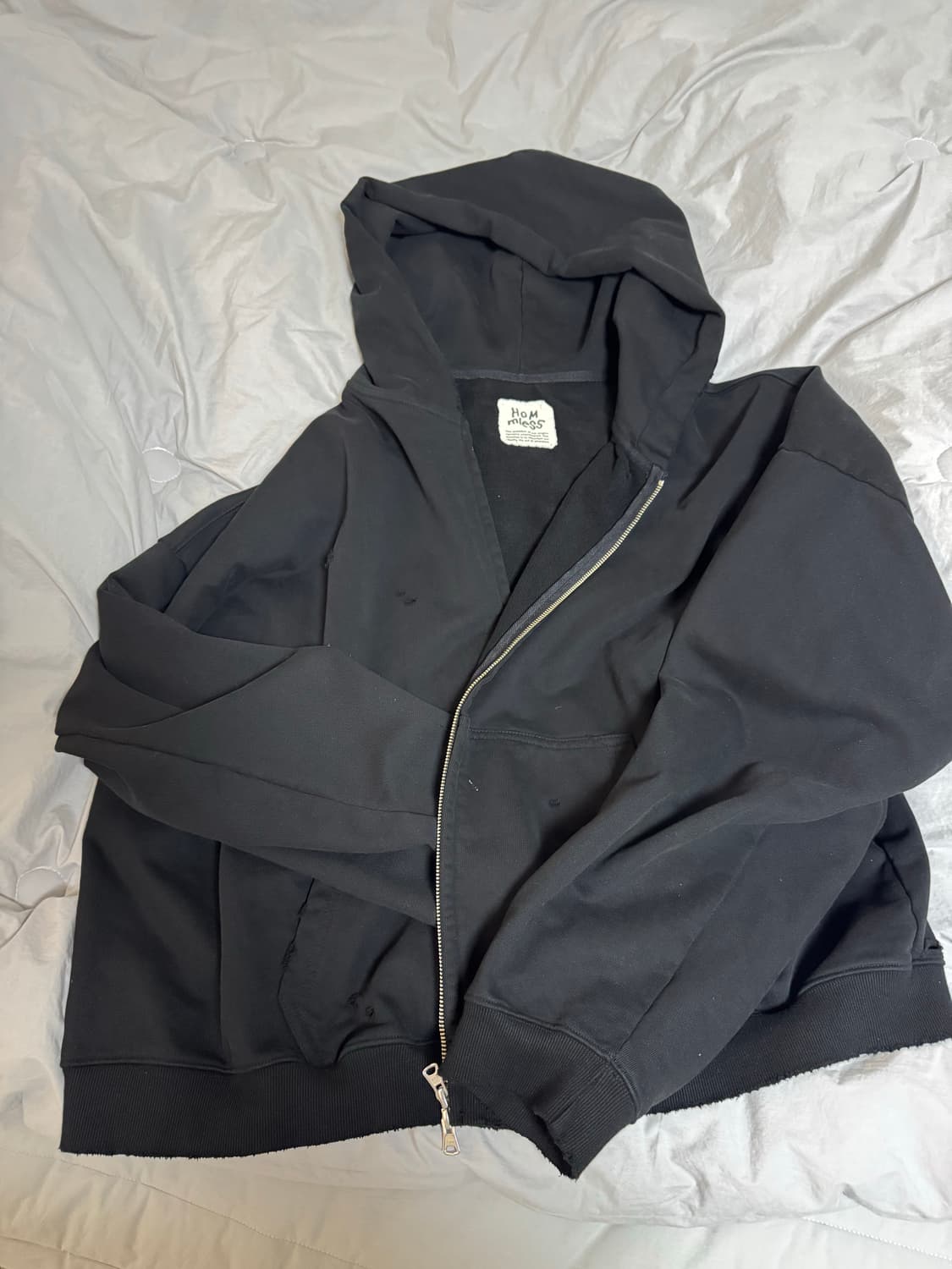 홈리스 빌포켓 후디집업&팬츠 2size 상품이미지4