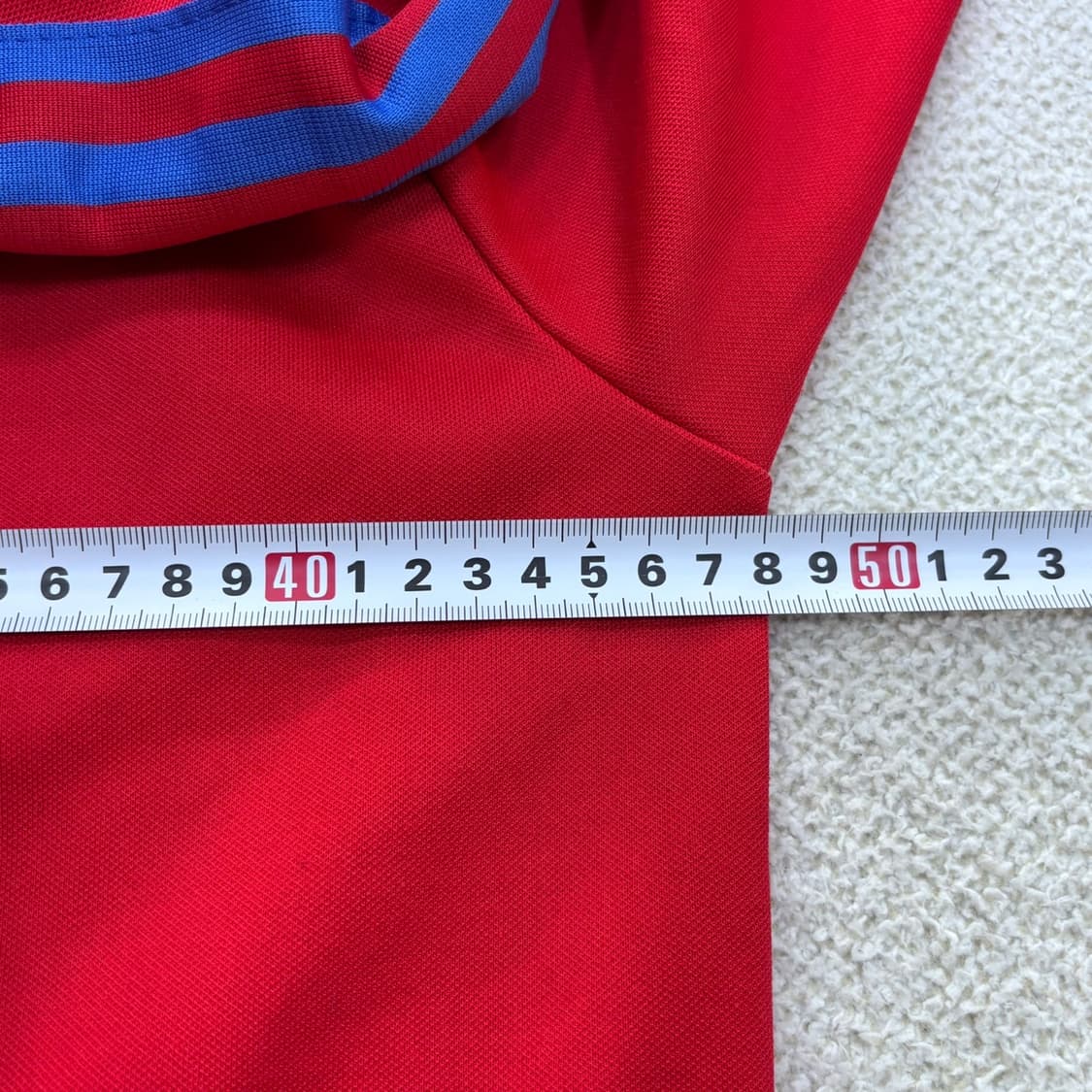 95 아디다스 레드 트랙탑 집업 자켓 0429E 상품이미지8