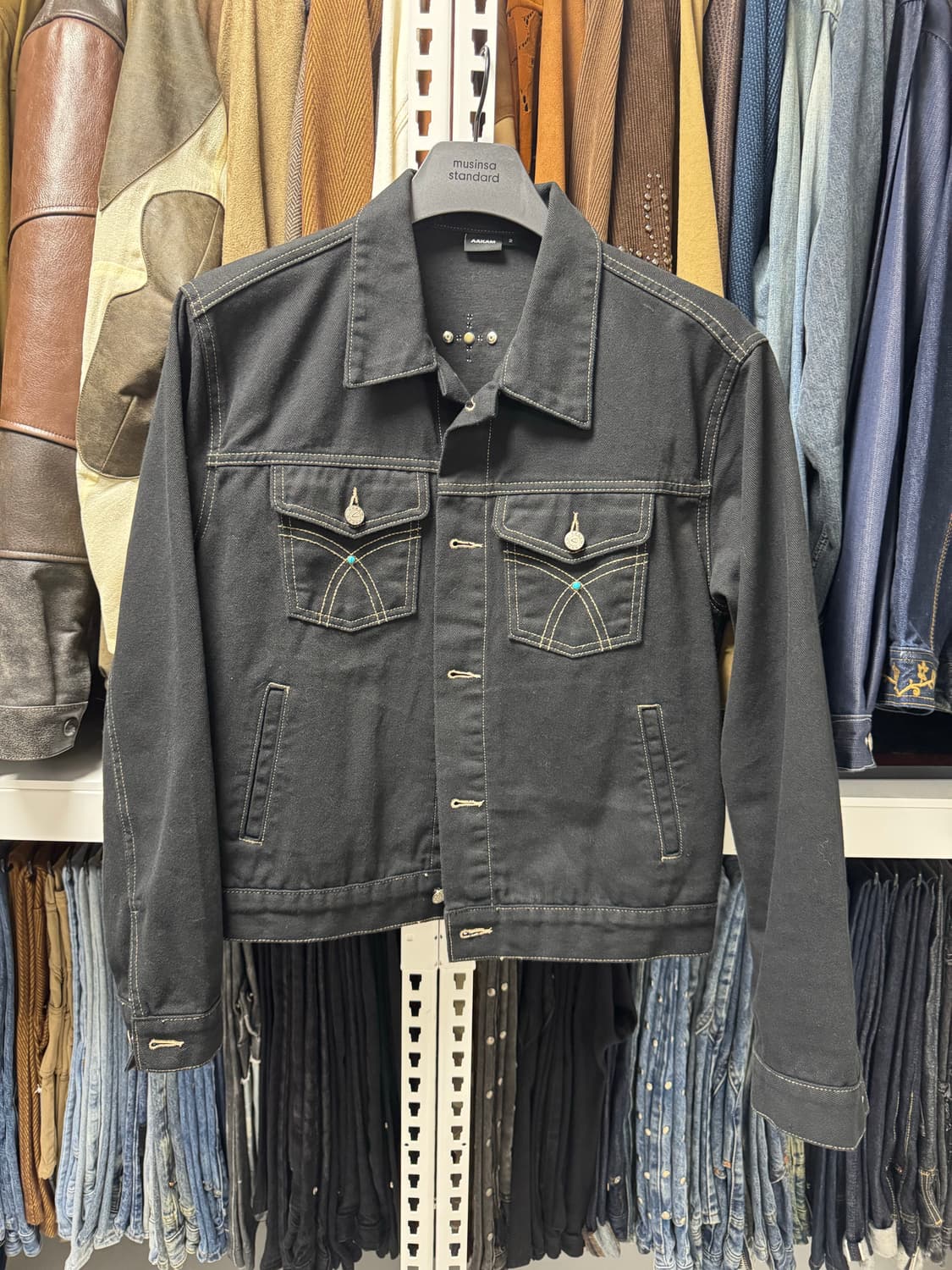아캄 Western Studded Cotton Jacket 상품이미지4