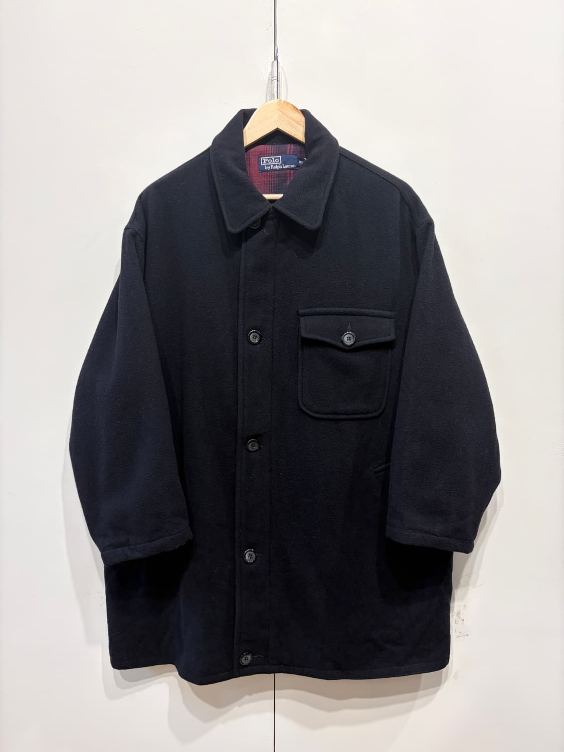90's 폴로 랄프로렌 울 코트 상품이미지1
