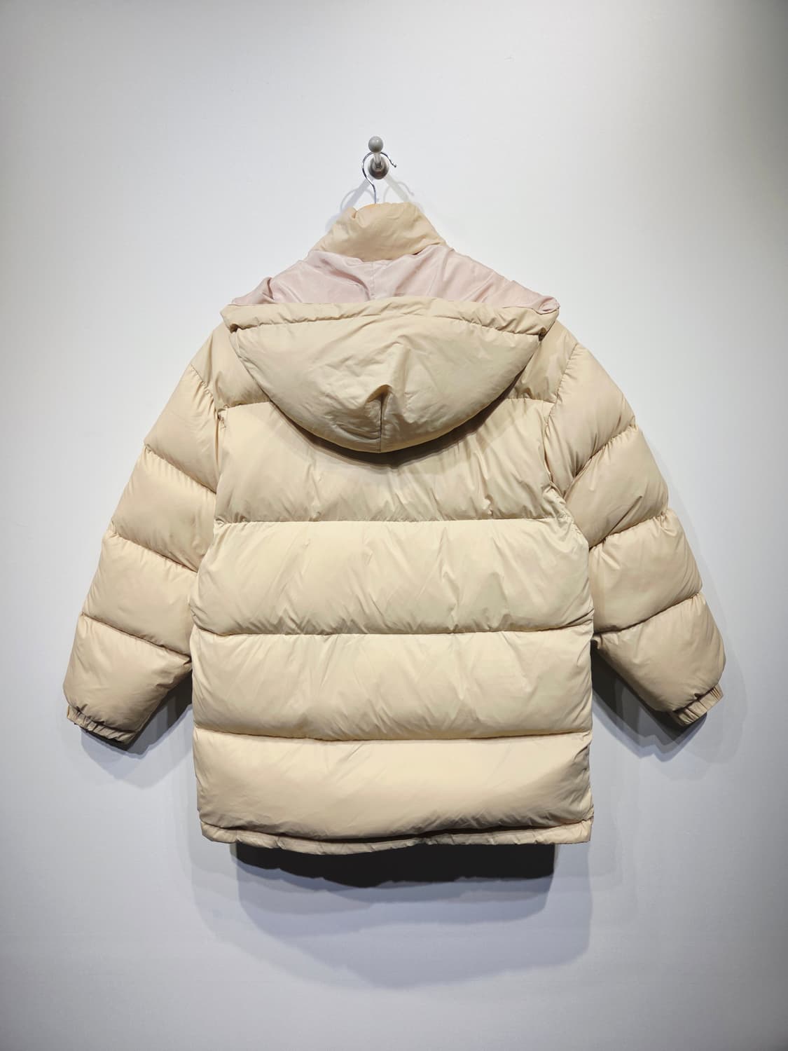 라퍼지스토어 프리미엄 덕다운 패딩 크림 상품이미지6