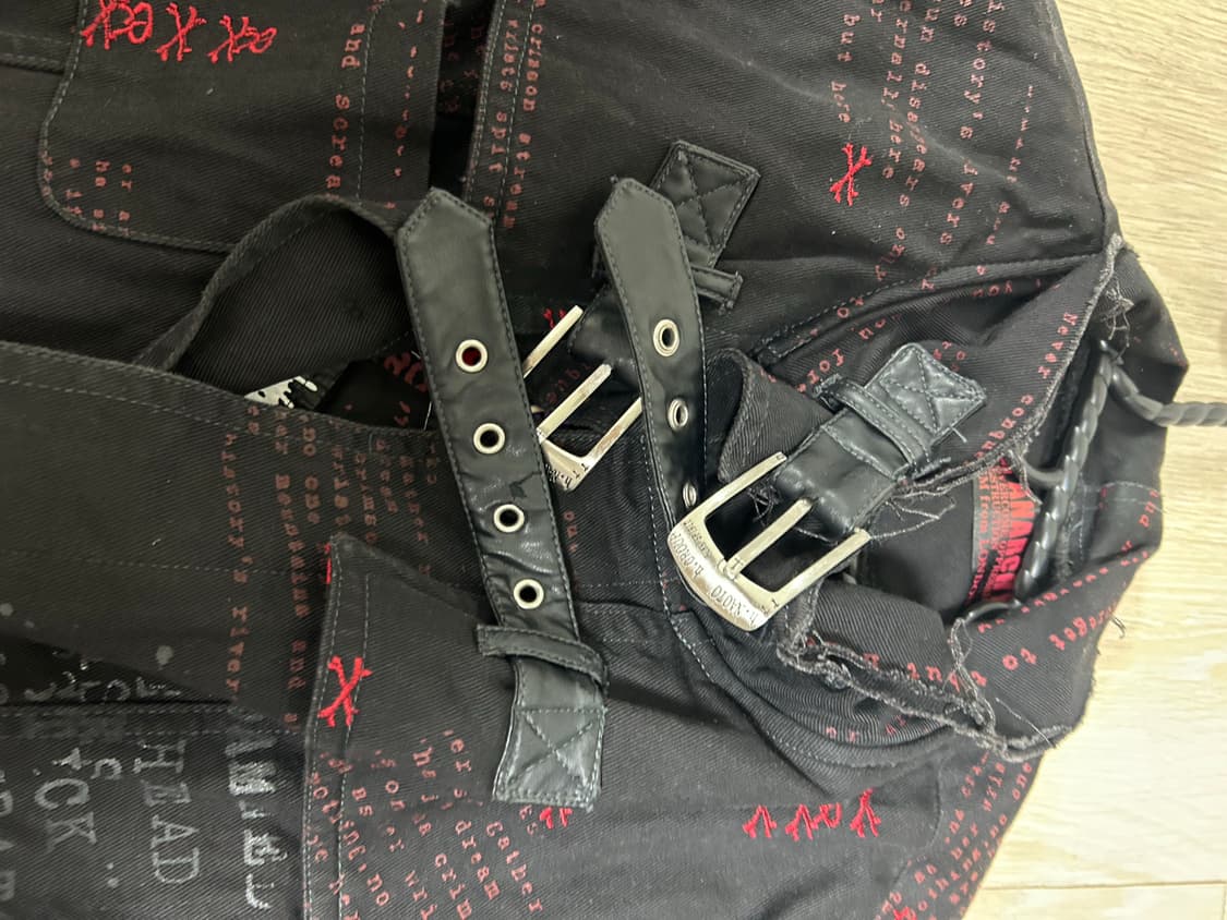 h.ANARCHY 고딕 펑크 자크켓 상품이미지3