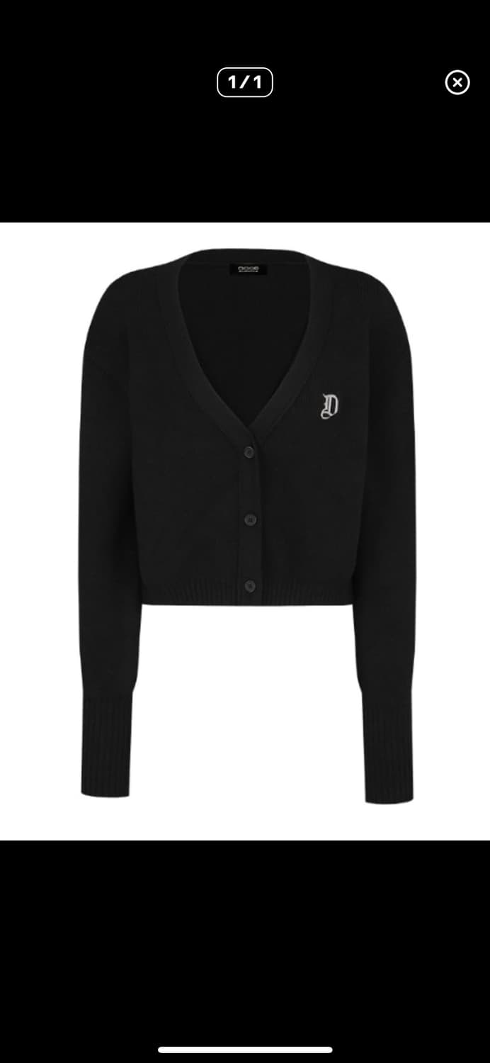 오도어 비앙카 가디건 블랙 상품이미지1