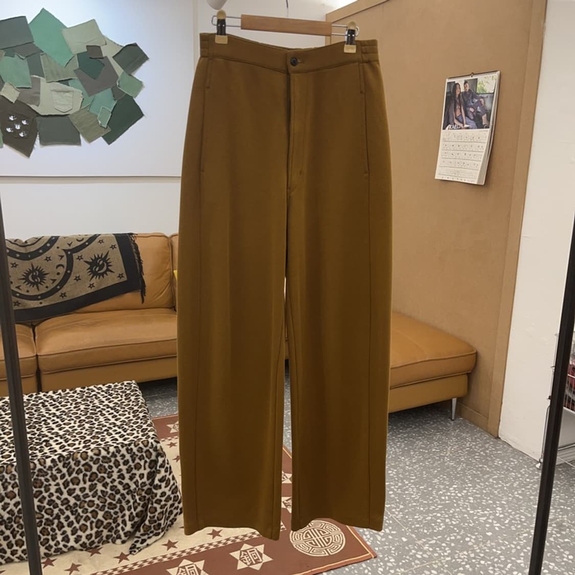 유니클로 U 르메르 모던시크 하이웨스트 슬랙스 바지 M C09568 상품이미지3