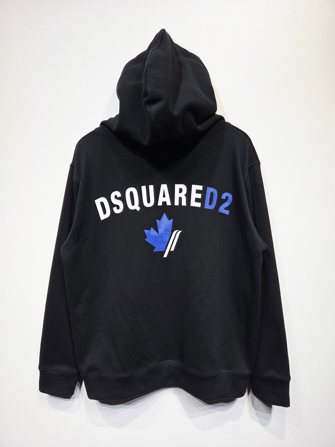 디스퀘어드2 코튼 후드 스웨트셔츠 블랙_L 상품이미지3