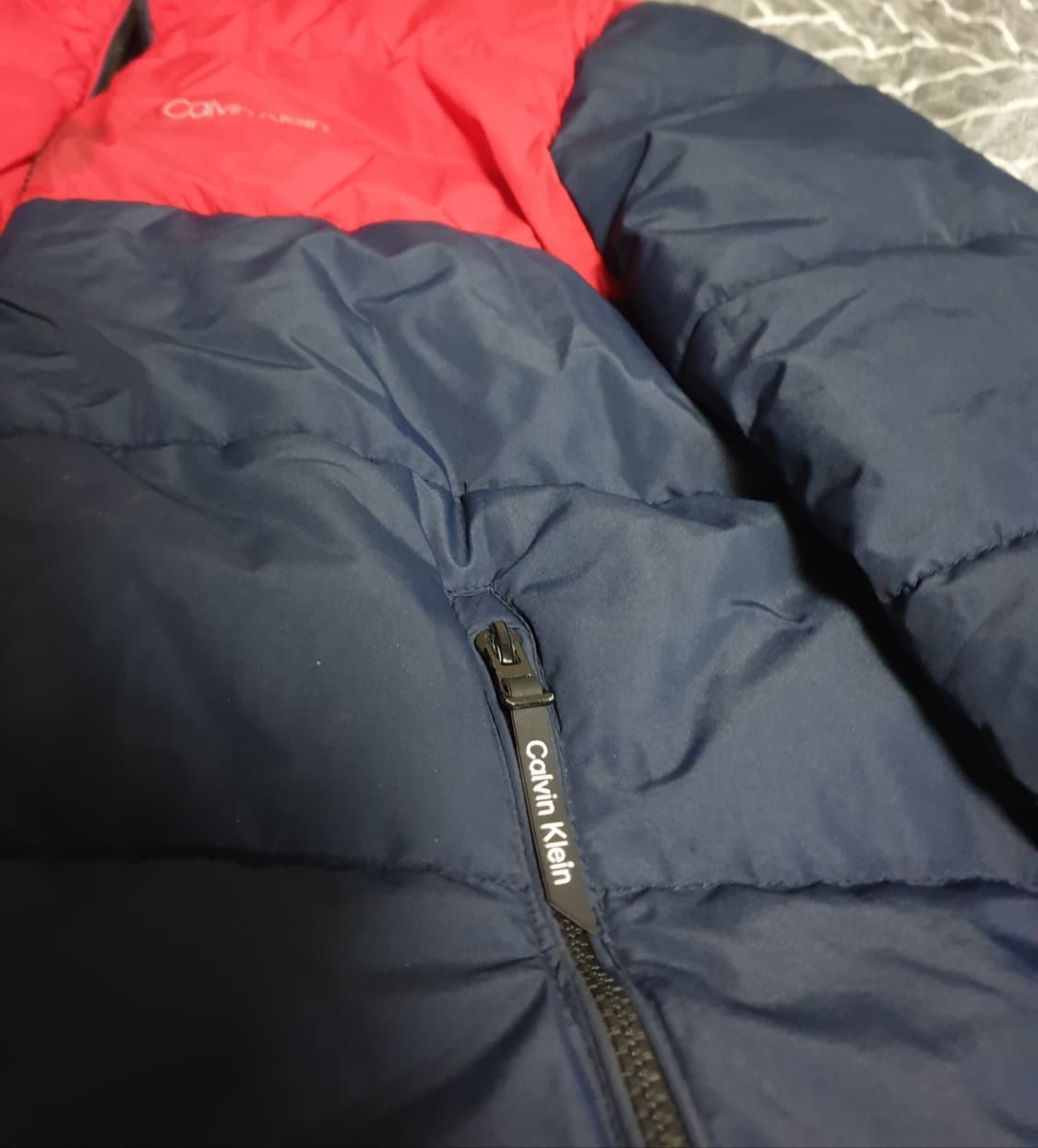 캘빈클라인 인피니티 스트레치 SORONA 다운 패딩 (L) 상품이미지3