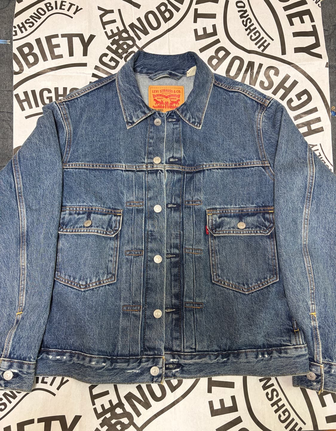 [M] 리바이스 타입2 트러커 A7632-0001 (인디고 중청) 상품이미지1