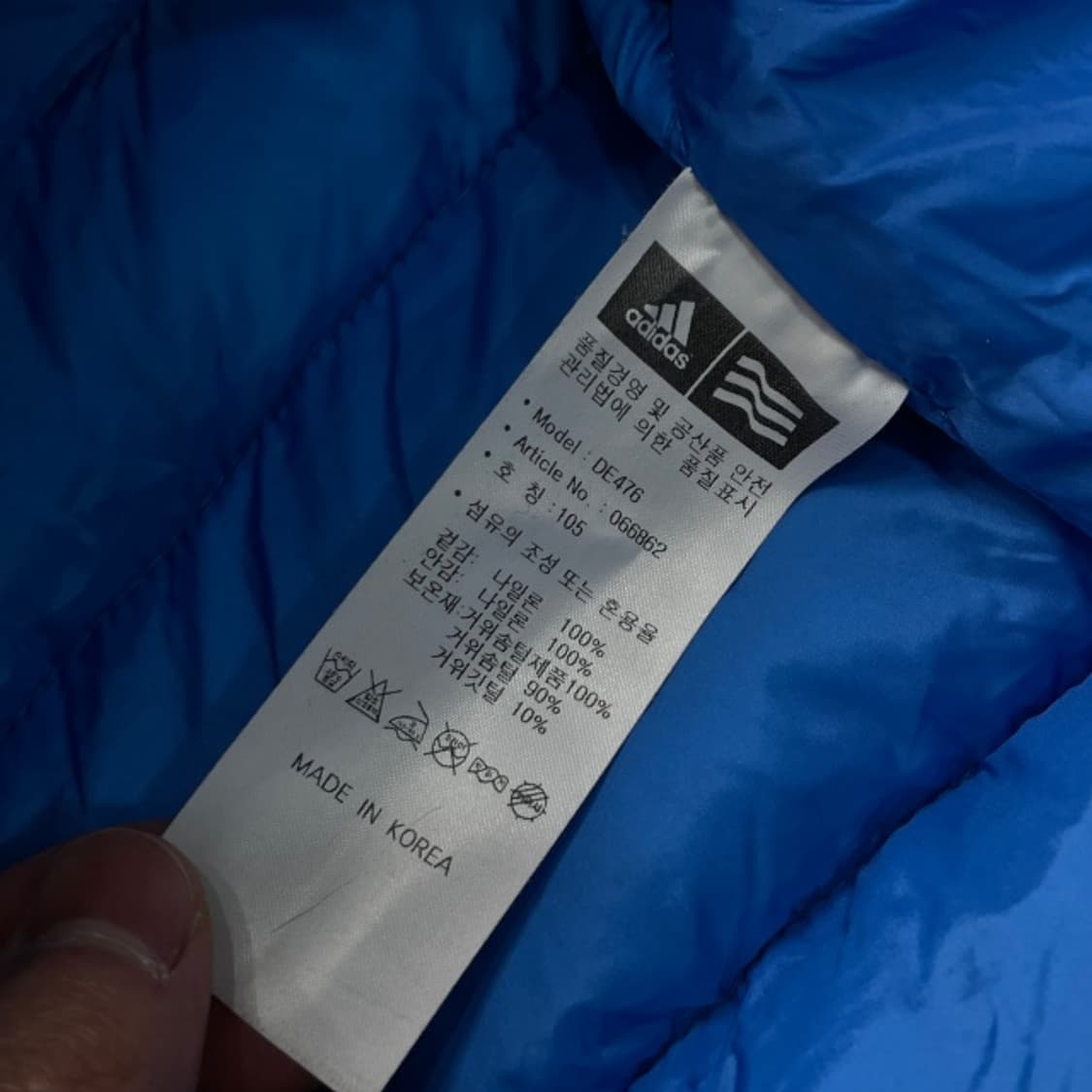 105 아디다스 골프 경량패딩  상품이미지4