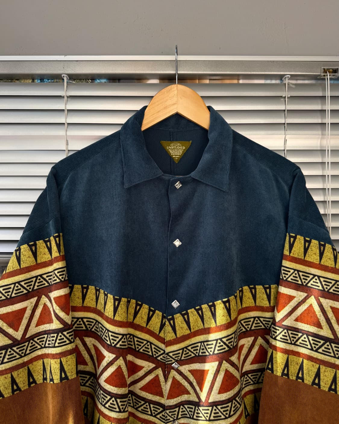 UNSTUDIED by niko and jpn western 코듀로이셔츠 상품이미지3