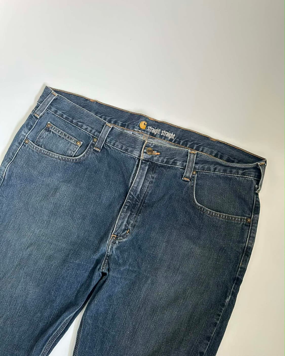 [40/32] 칼하트 중청 스트레이트 데님 팬츠 상품이미지5