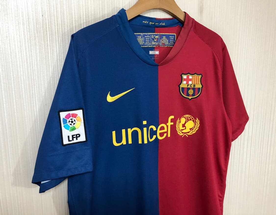 나이키 08-09 FC바르셀로나 홈유니폼/져지 M(100) 상품이미지5