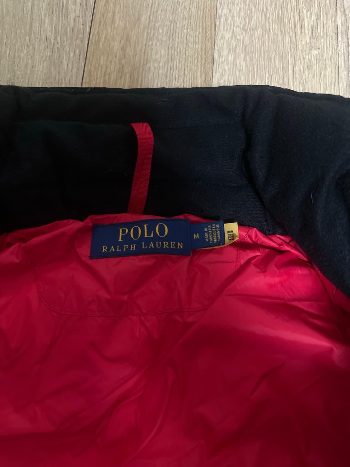 폴로 새상품급 빅포니 신형 매장판 패딩 M 상품이미지3
