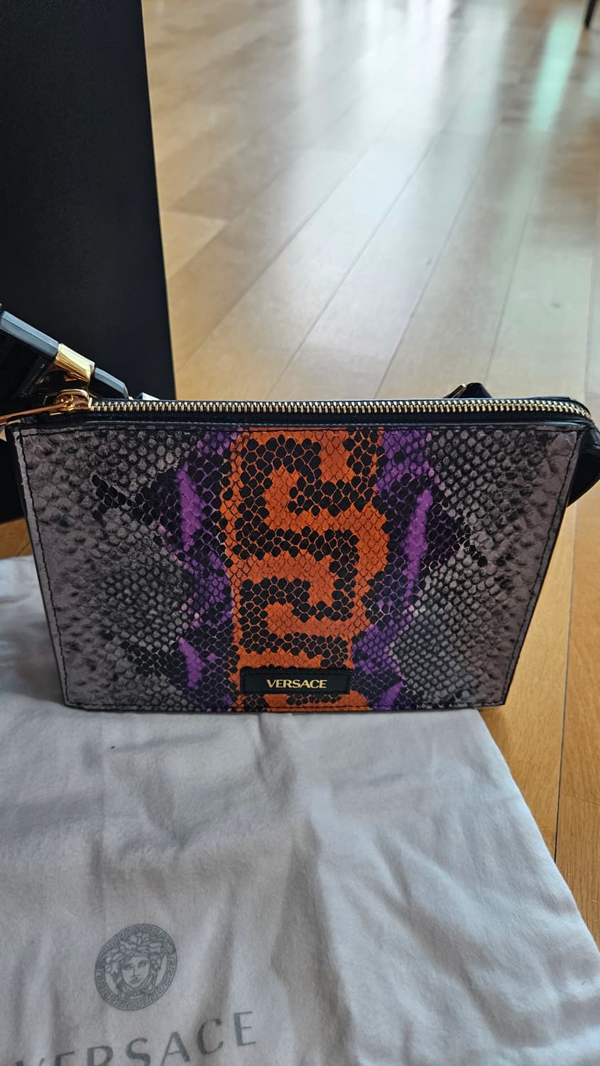 베르사체 파이톤 크로스백 가방 정품 신품 상품이미지2