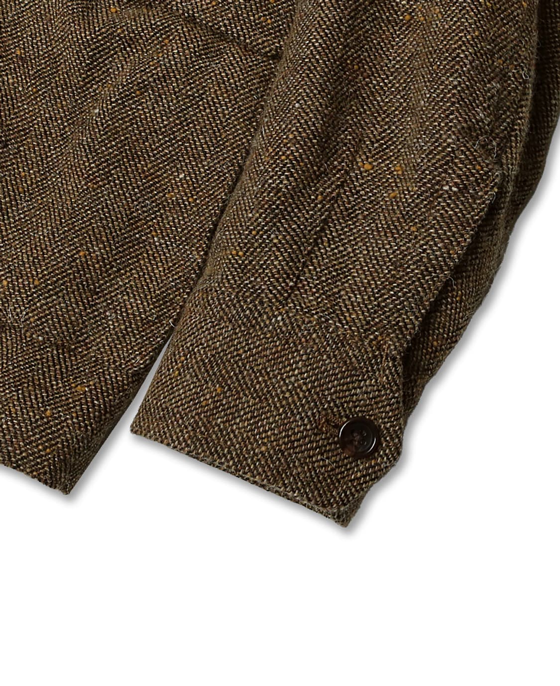 빔즈 플러스 [Beams +] 울 플랙스 헤링본 벨티드 사파리 자켓 상품이미지7