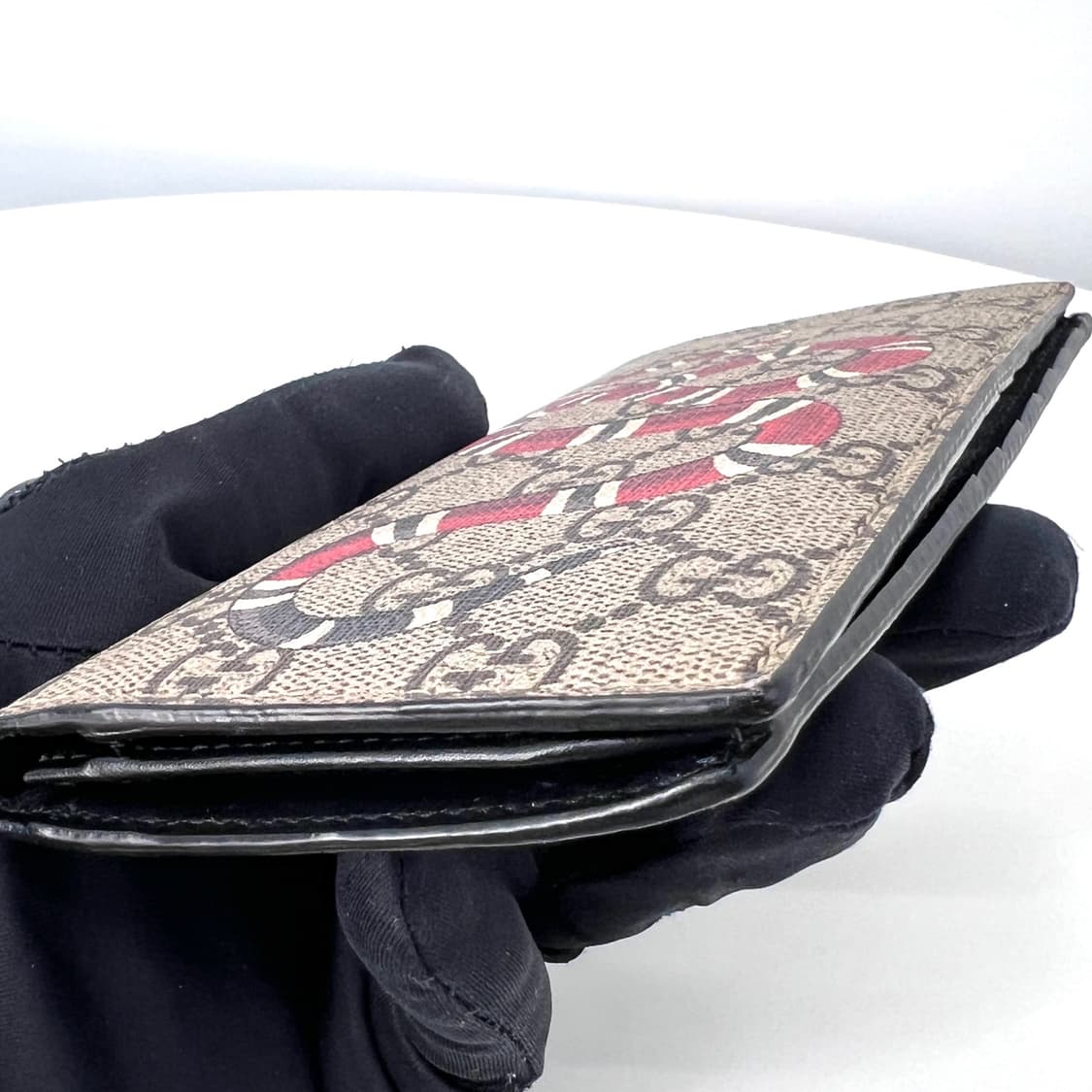 구찌 GG 수프림 스네이크 장지갑 (459456) 상품이미지6