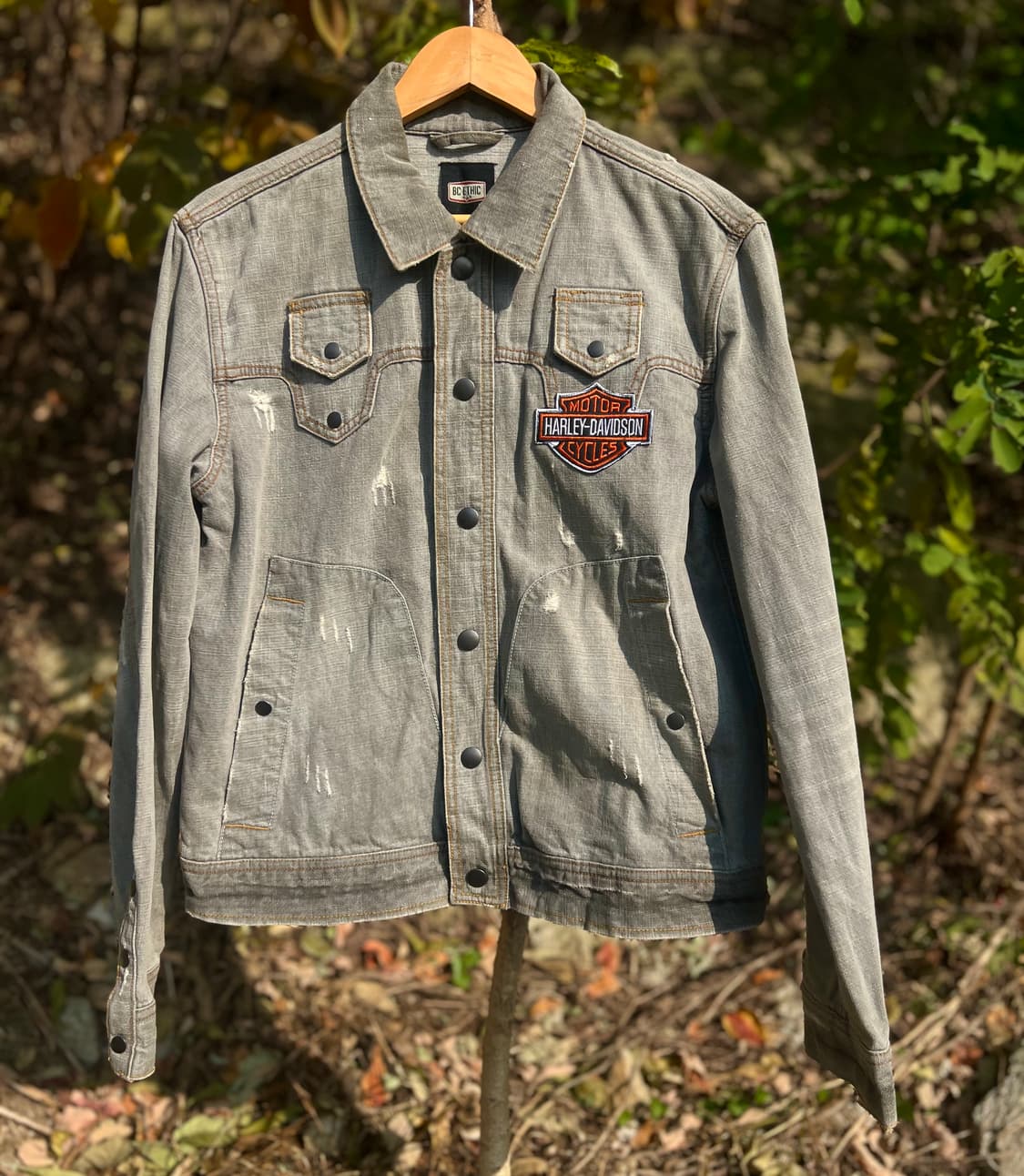 BC ETHIC  모터사이클 데님 자켓  상품이미지1