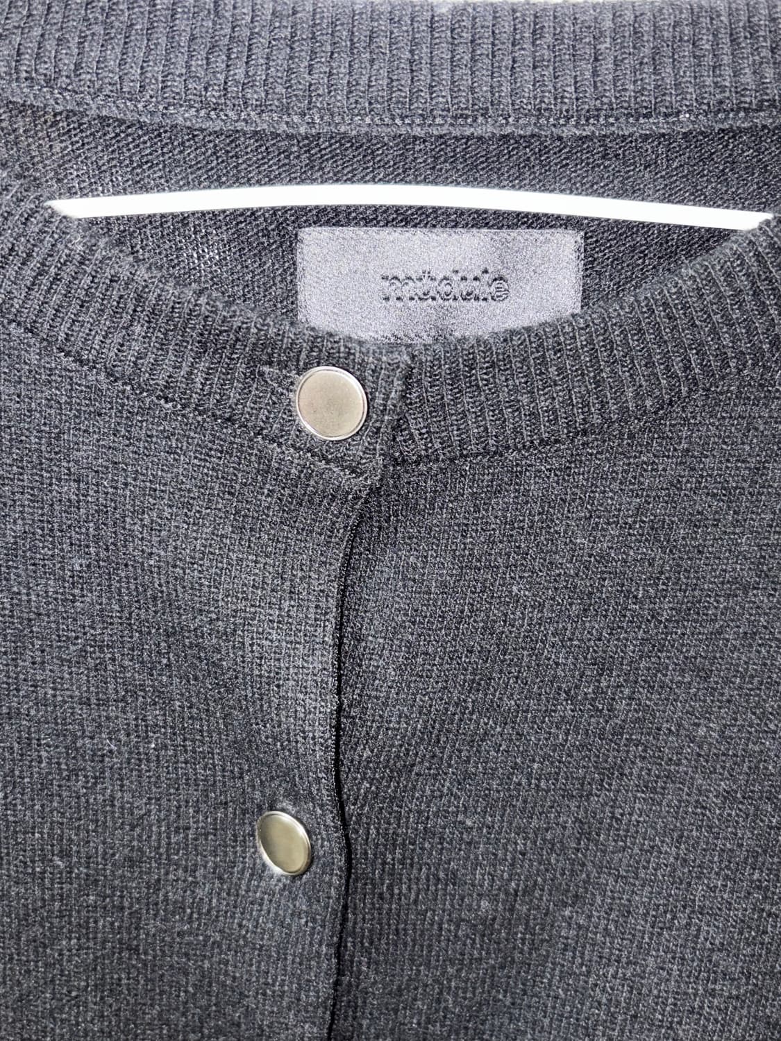 머듈 숏 니트 가디건 상품이미지5