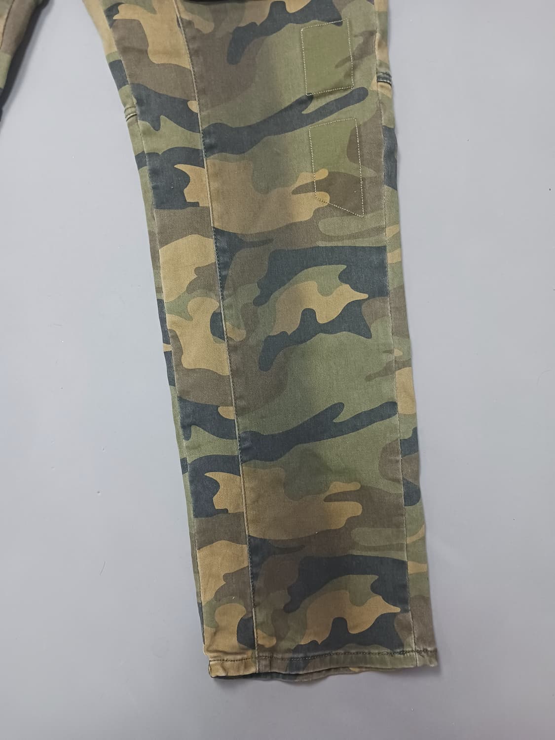 새상품 [38] JMC Y2K 카모플라쥬 포켓덧댐 카고 데님 팬츠 상품이미지5