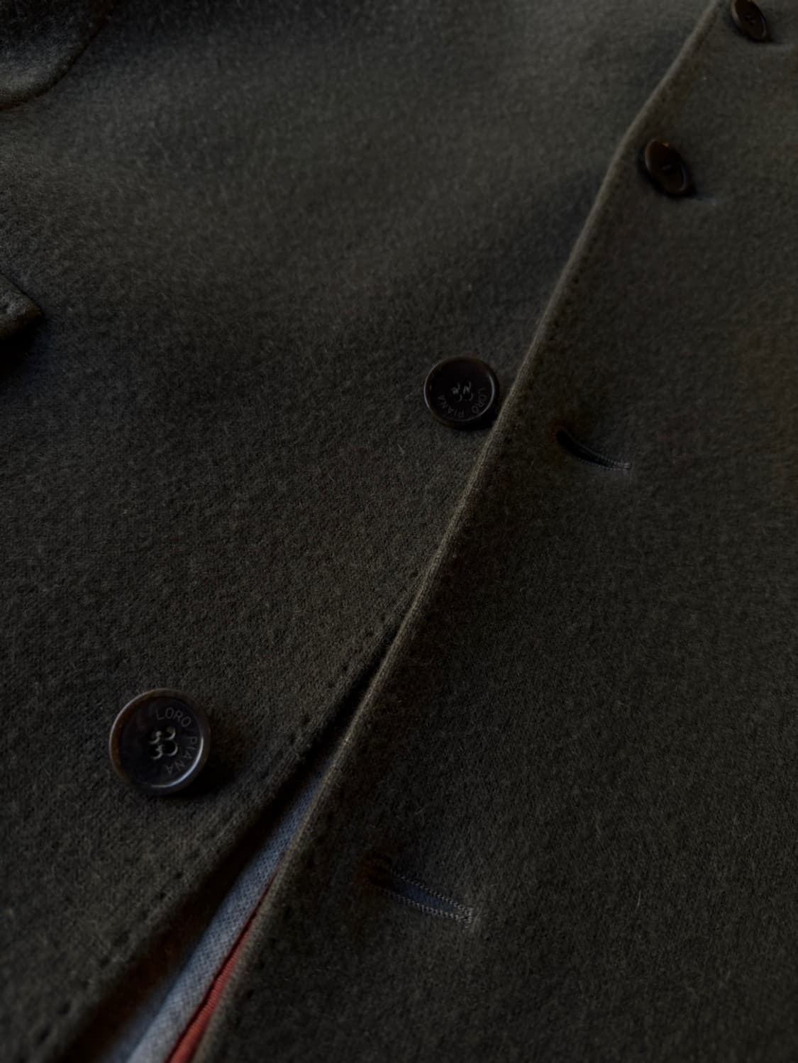 로로피아나 마틴 갈라 디어스킨 캐시미어 탑코트 100 상품이미지6