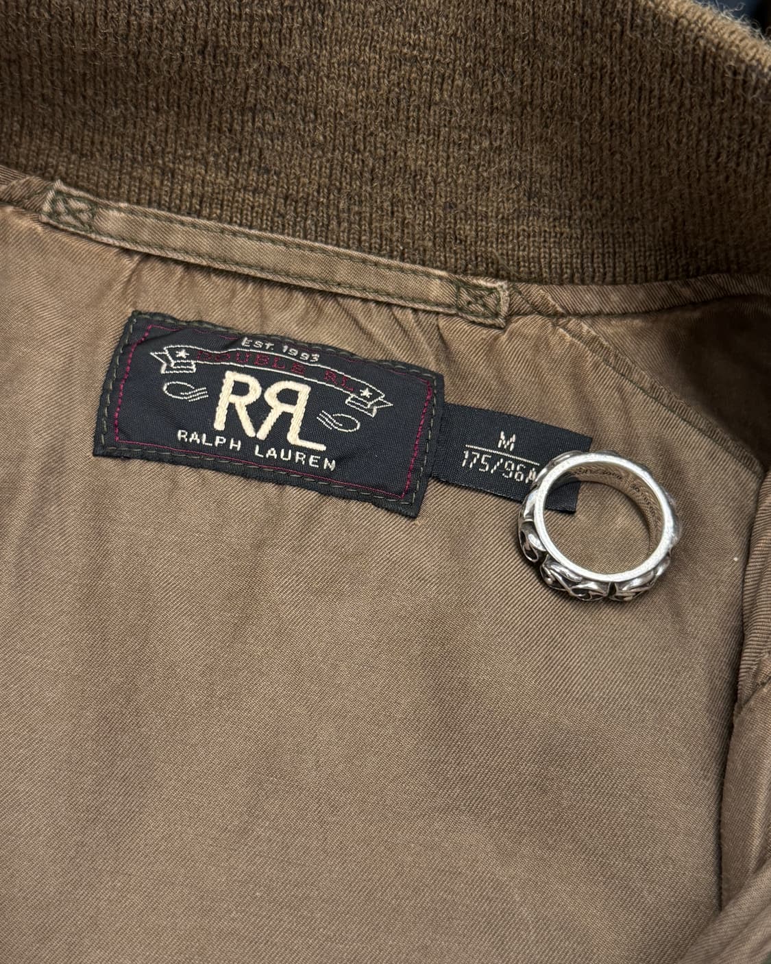 RRL 루이스 테크 트윌 봄버 자켓 상품이미지5