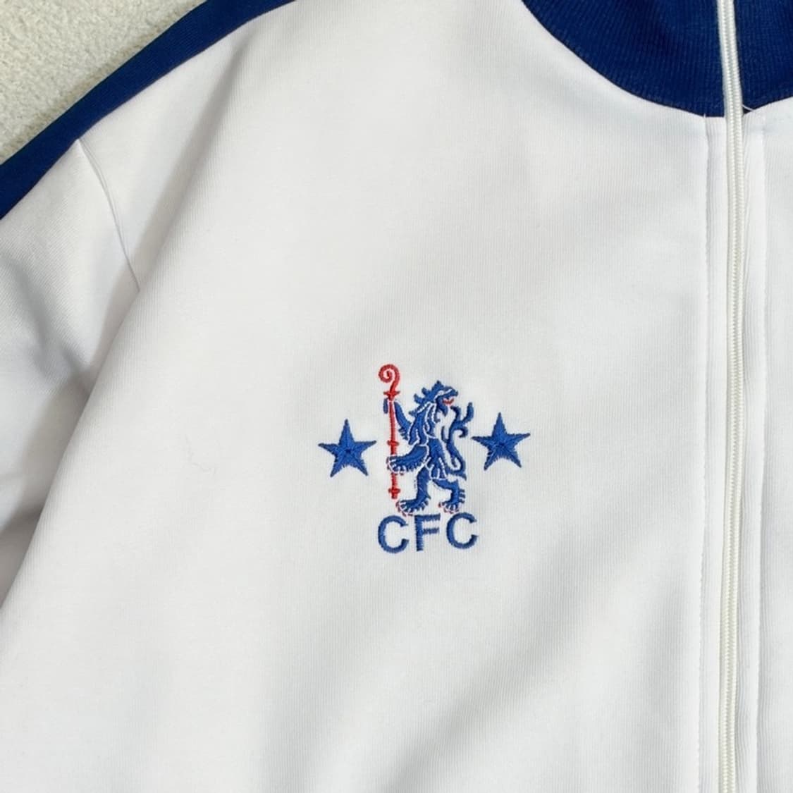 CHELSEA 올드스쿨 FC 풋볼 레트로 트랙탑 L 상품이미지3