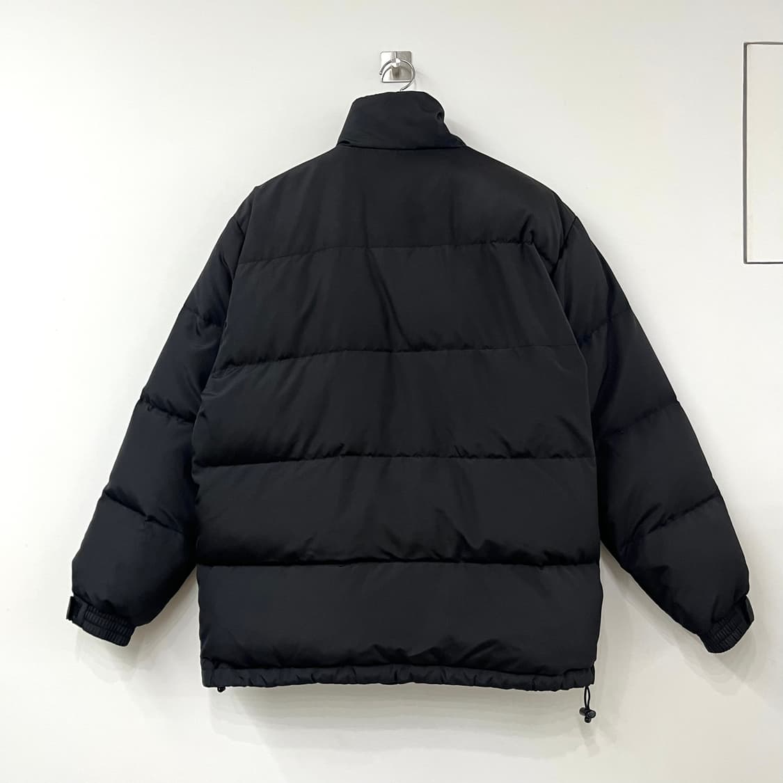 나이키 00s 버건디 스우시 뉴챔프 블랙 덕다운 패딩 자켓 상품이미지3