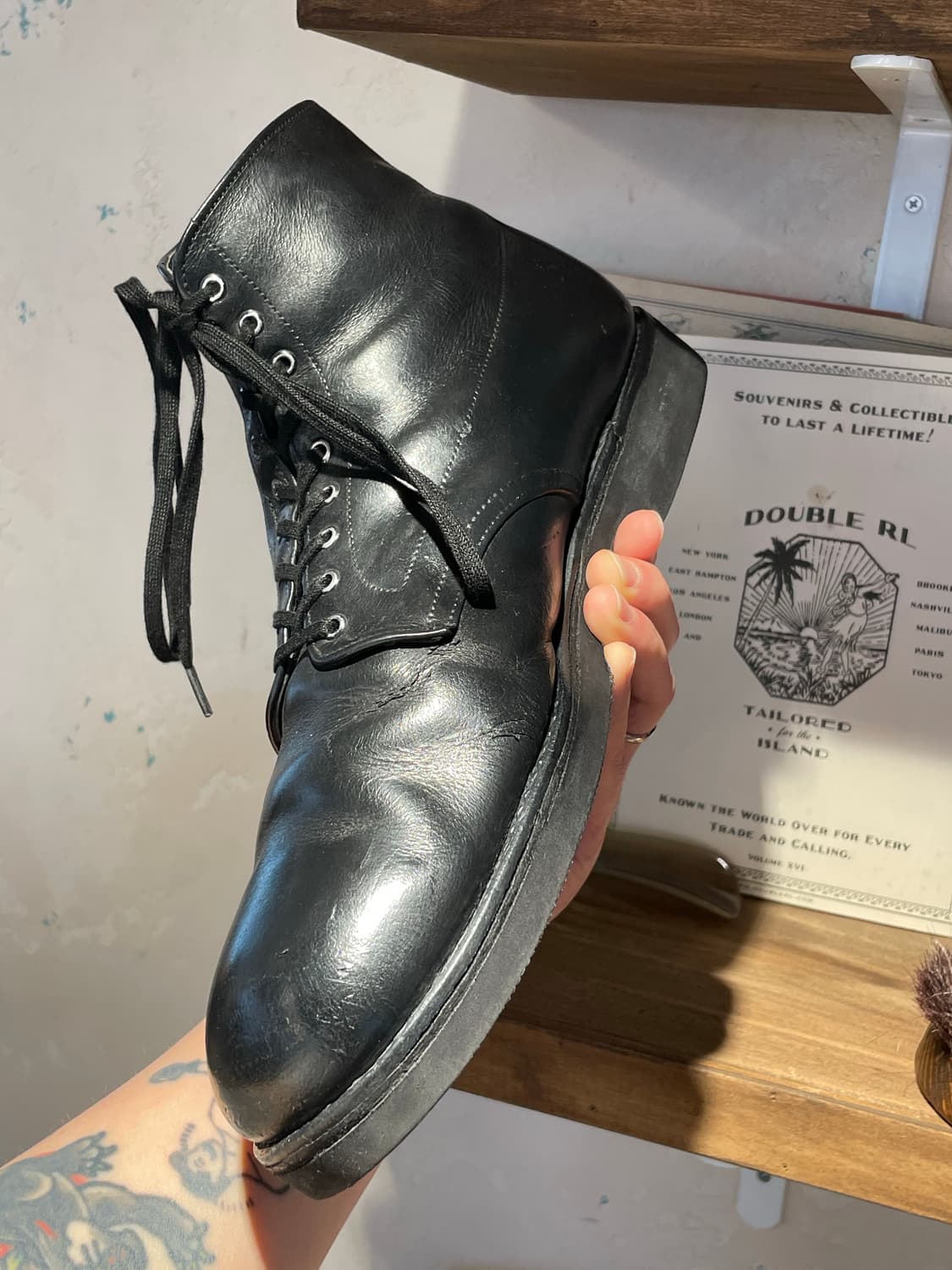 Alden 알든 밀리터리 라스트 부츠 싸게 판매 상품이미지3