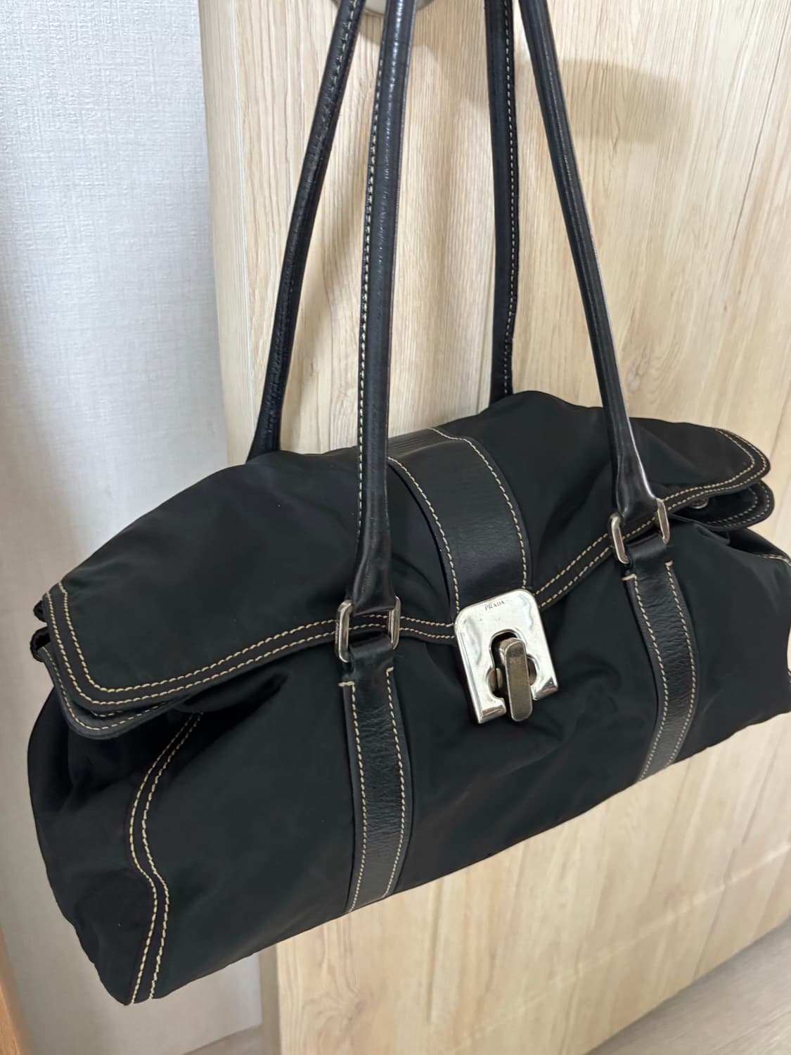 프라다 포코노 나일론 바게트백 숄더백 (정품) 상품이미지5
