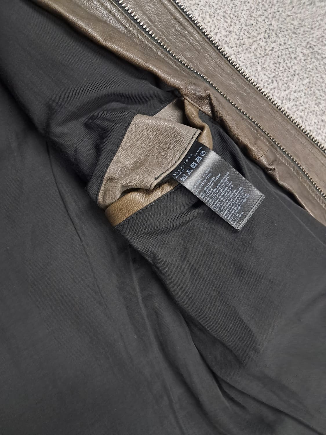 올세인츠 가죽자켓 상품이미지3