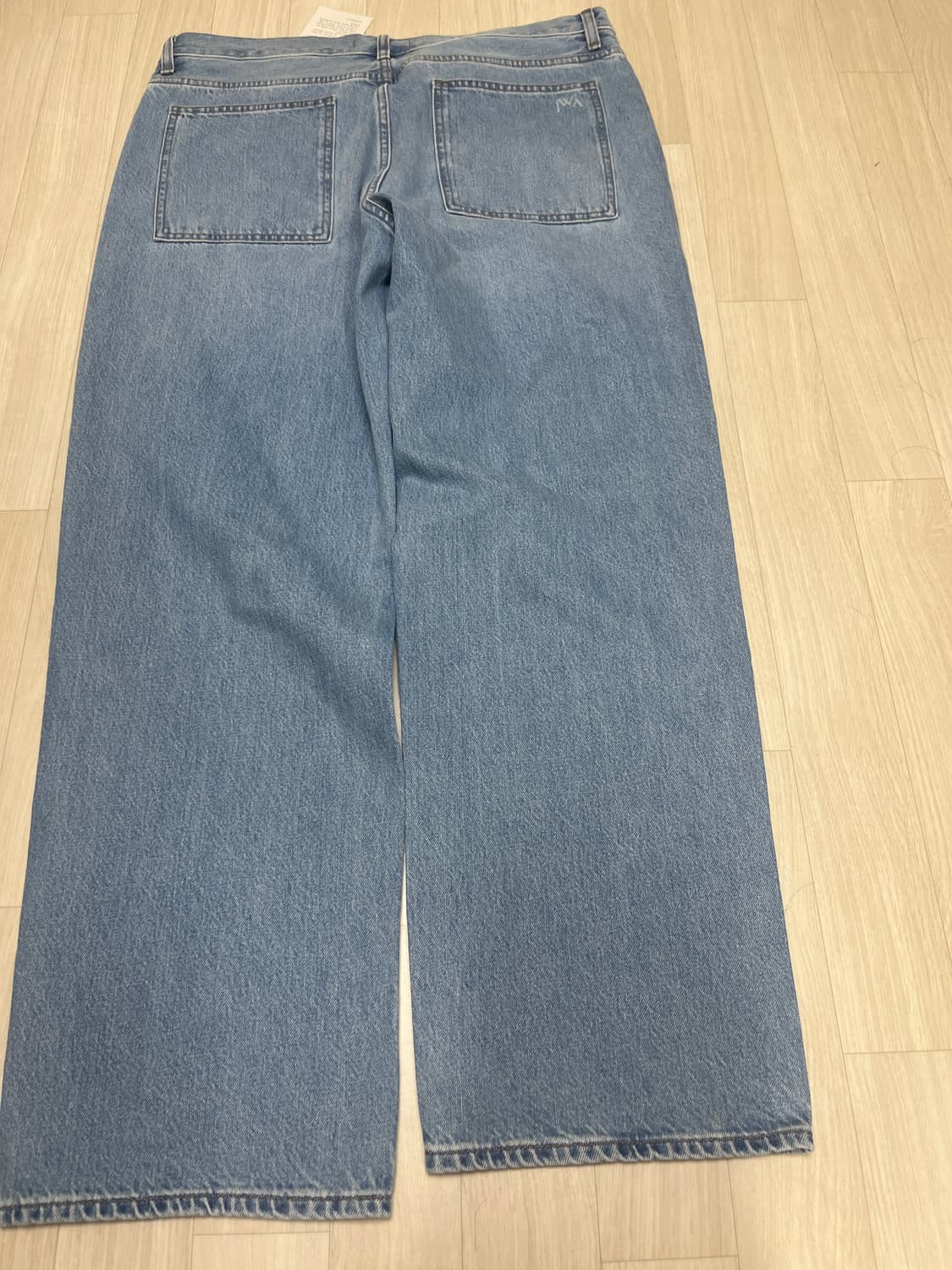 유니클로 JW 앤더슨 스트레이트 진 63 BLUE 연청 상품이미지4