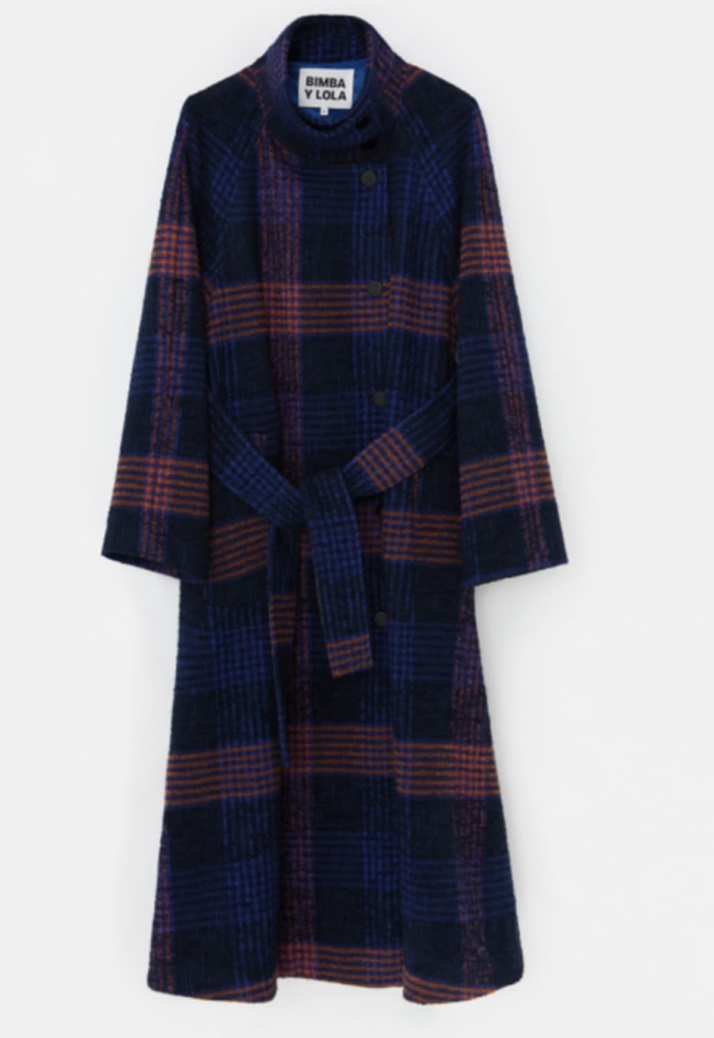 빔바이롤라 래글런 체크 코트 상품이미지2