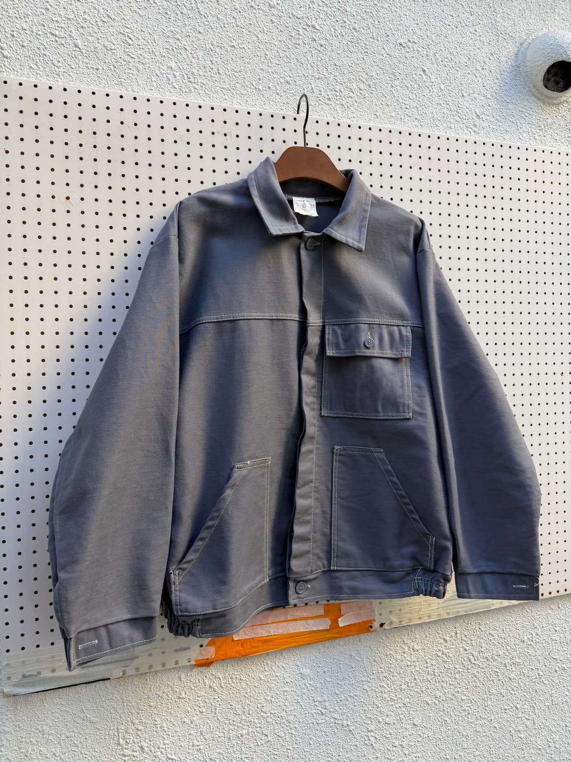 (DEADSTOCK)1980s OLD EURO WORK 빈티지워크자켓 상품이미지3