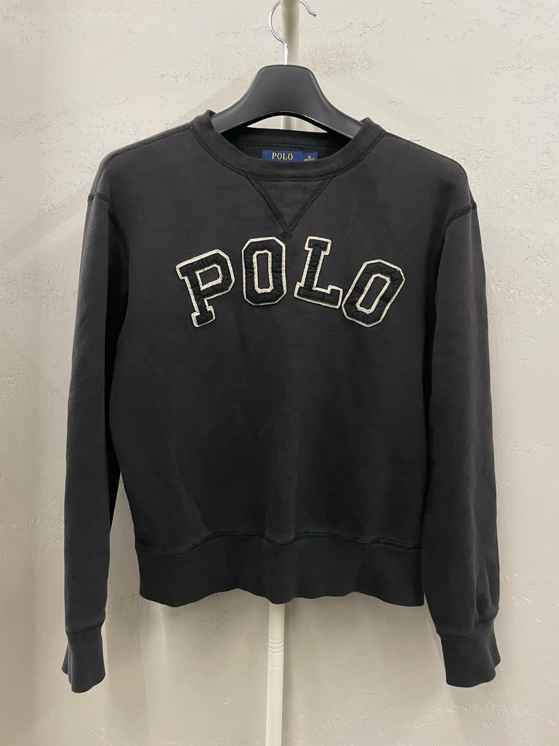 폴로랄프로렌 기모 맨투맨 블랙 M 상품이미지2