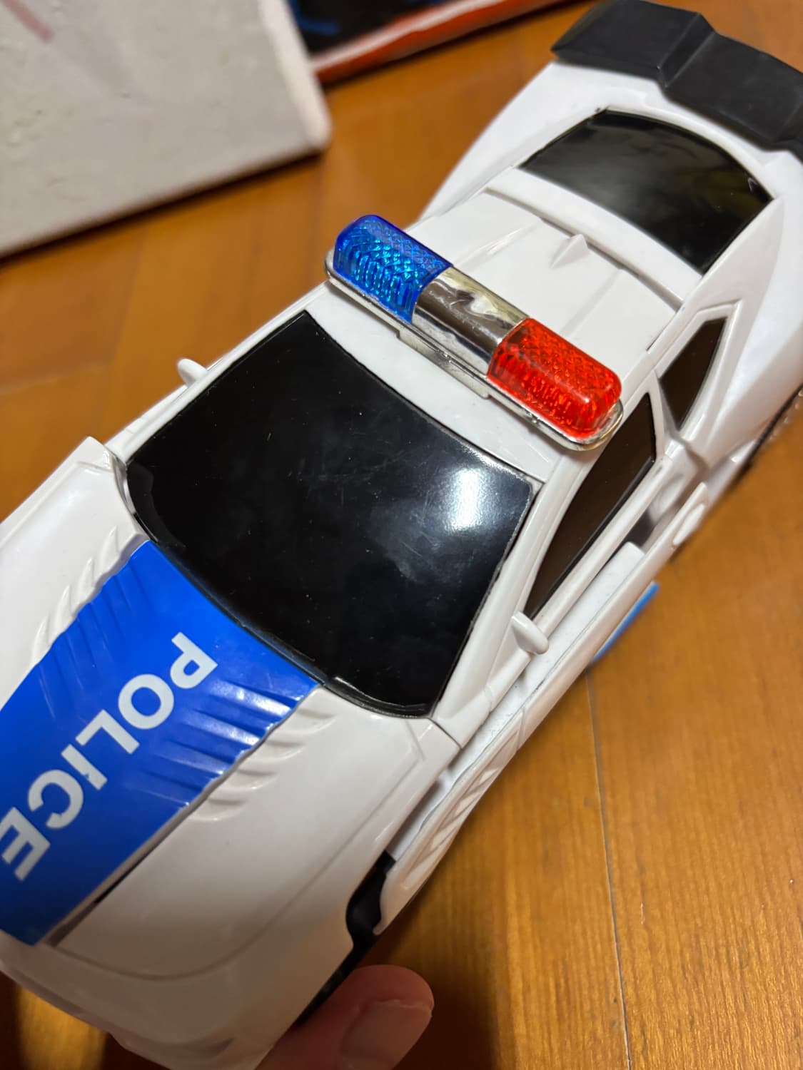 경찰차 자동차 장난감 전동 로봇 장난감 인테리어 소품 상품이미지6