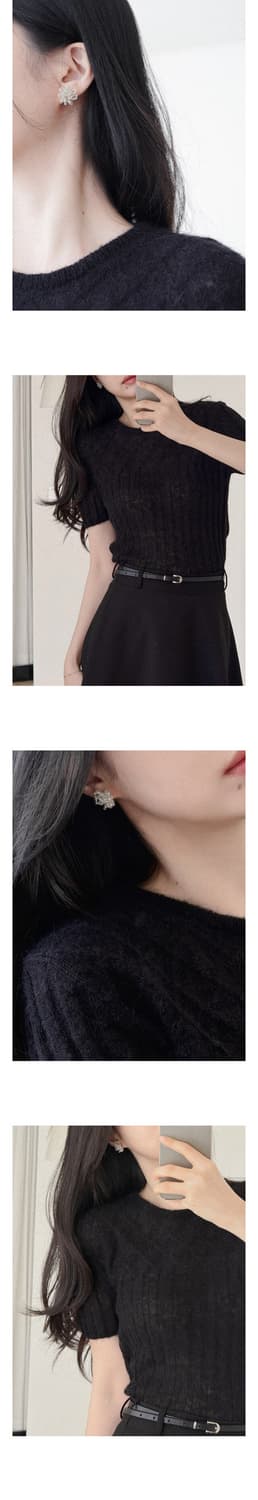 유유알 듀얼 위브드 하프 니트 상품이미지4