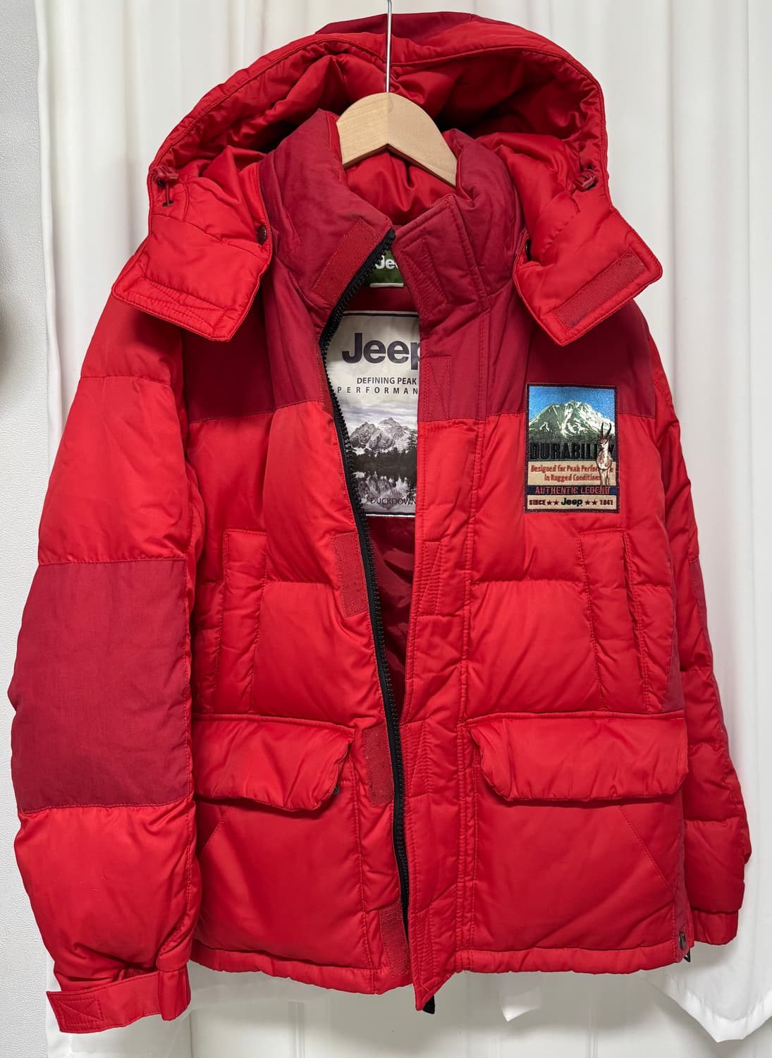 Jeep 덕다운 패딩 상품이미지1