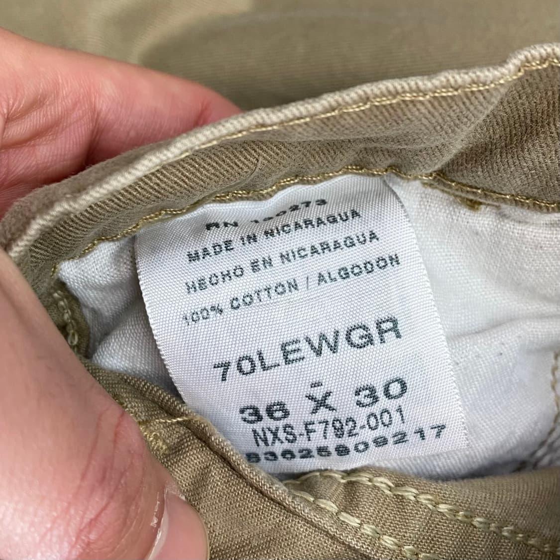 [Wrangler] 랭글러 어센틱 카고 팬츠 상품이미지4