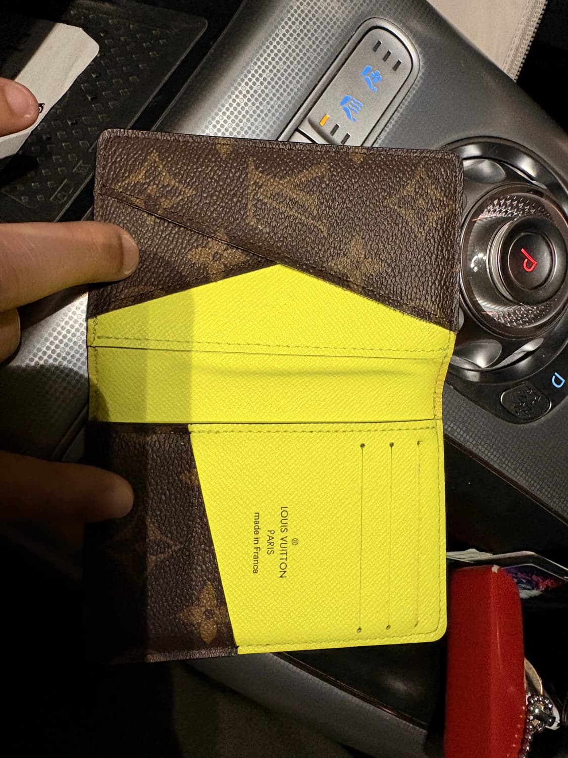 루이비통 포켓오거나이저 모노그램 형광 상품이미지7