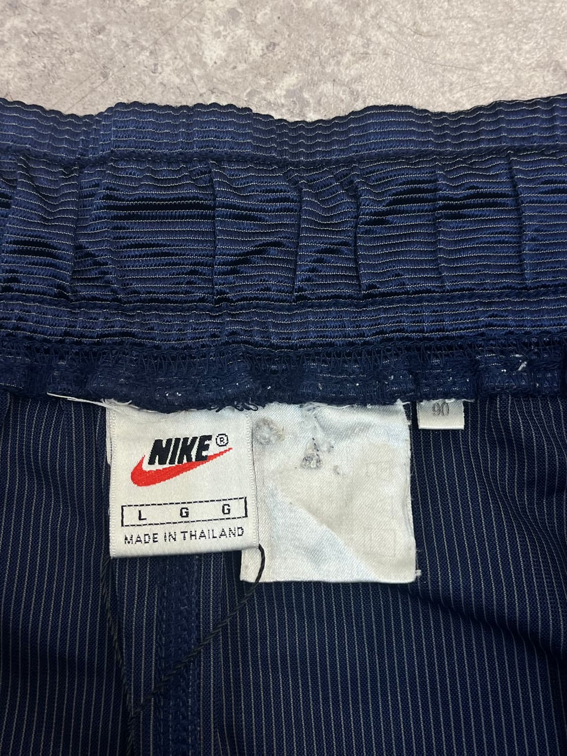 나이키 배색 농구 하프 팬츠 네이비 L #csz2890  상품이미지3