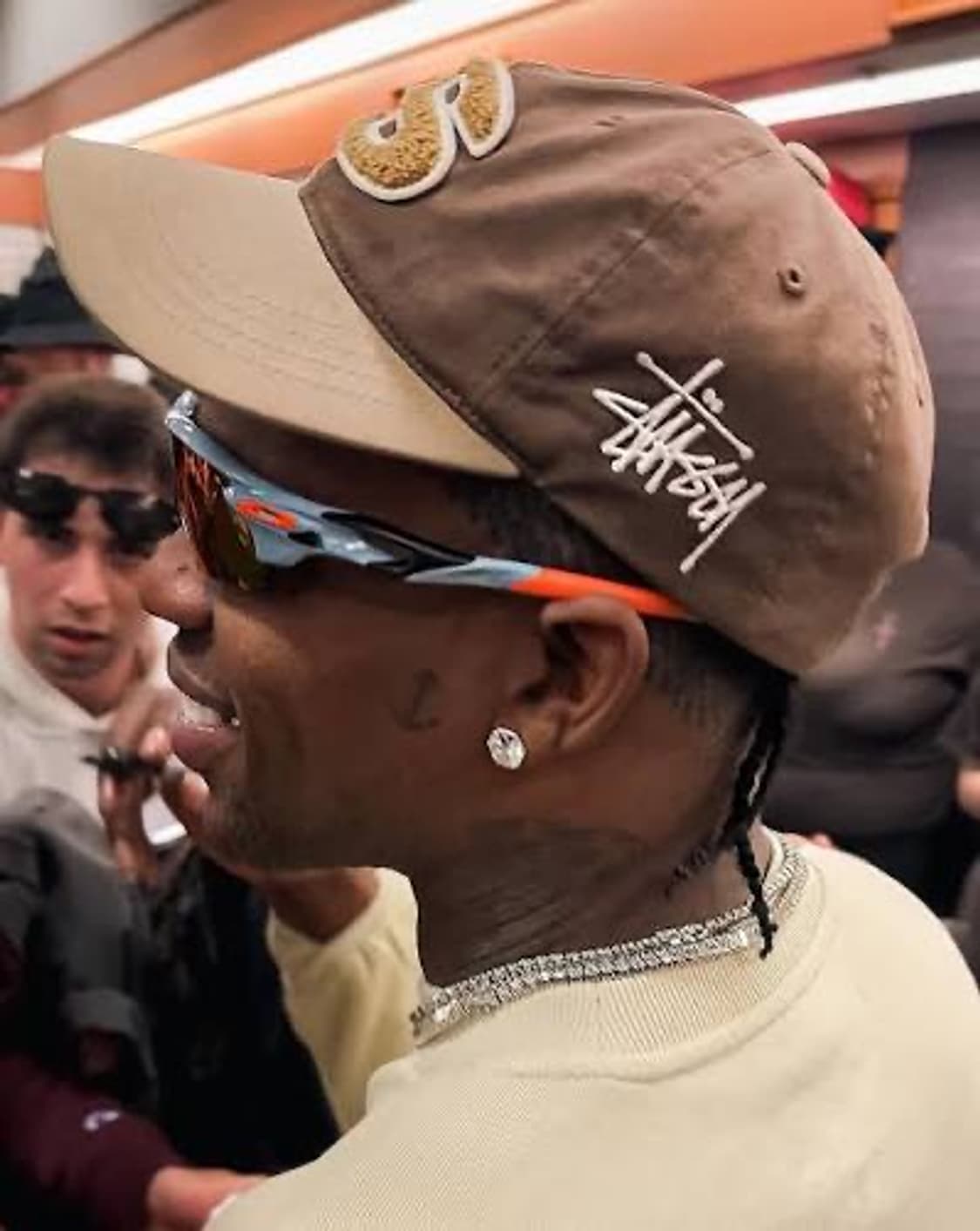 스투시 셔닐 S 로우 프로캡 브라운 상품이미지5