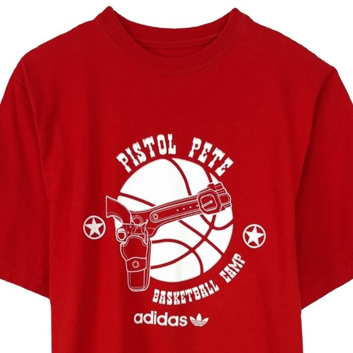 [아디다스] 그래픽 프린팅 반팔티 레드 M20173 상품이미지4