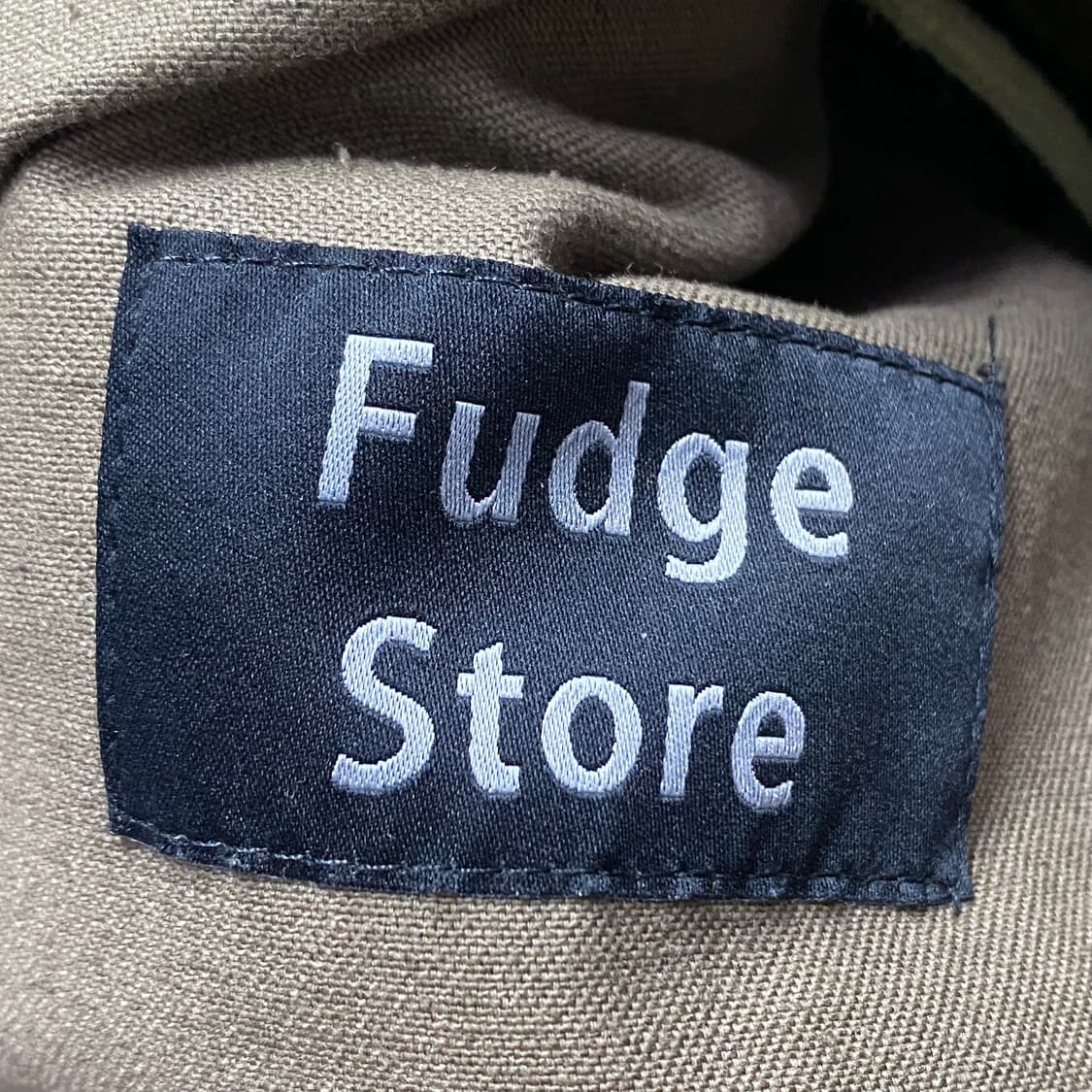 라퍼지스토어 카키 피쉬테일 누빔 야상 자켓 B4112 상품이미지3