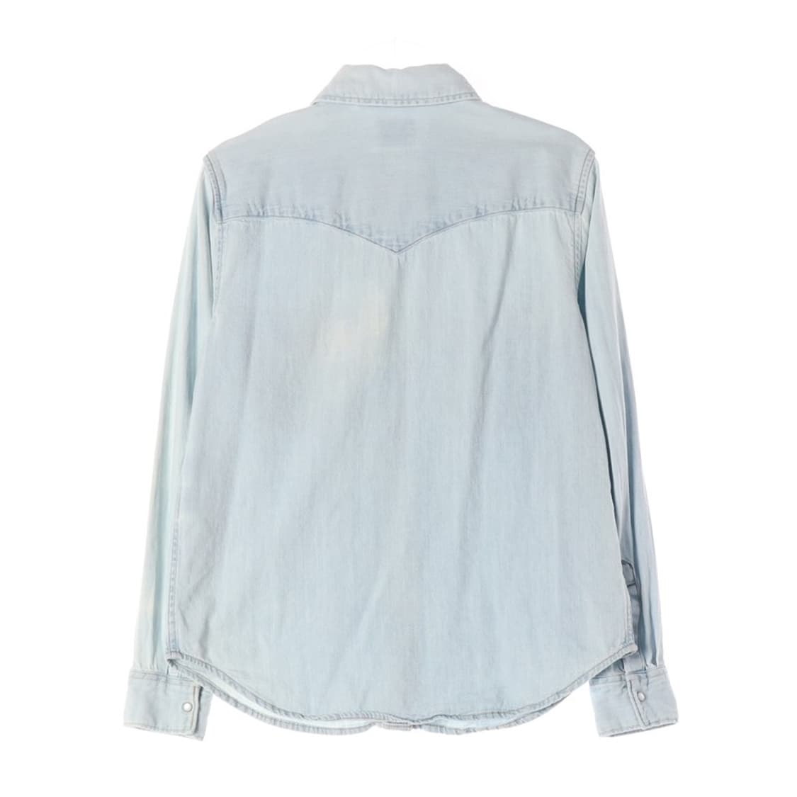 리바이스 웨스턴 연청 데님 셔츠 S 상품이미지2