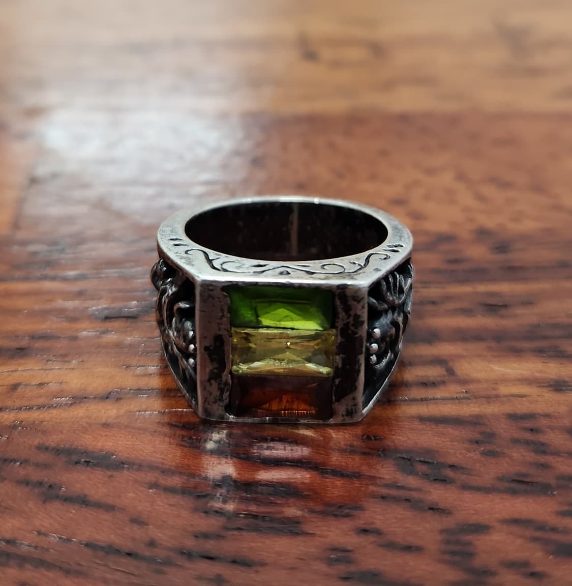 빈티지 수정 반지 925실버 /크롬하츠/ 상품이미지2