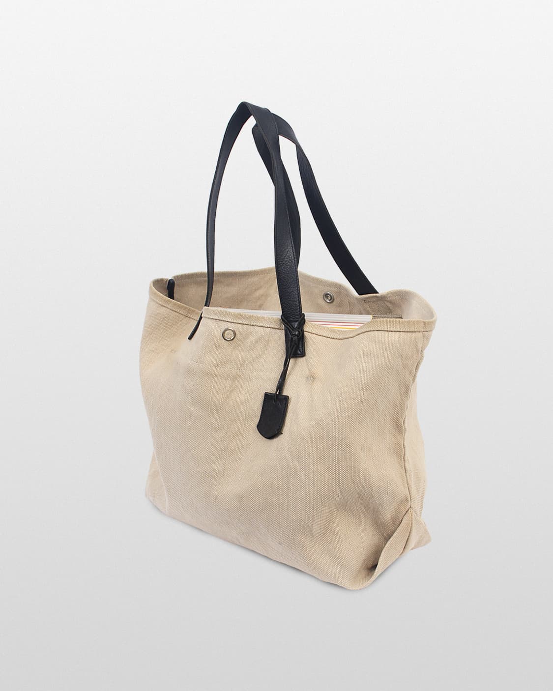 PAS DE CALAIS Natural Tote Bag (Made In  상품이미지1