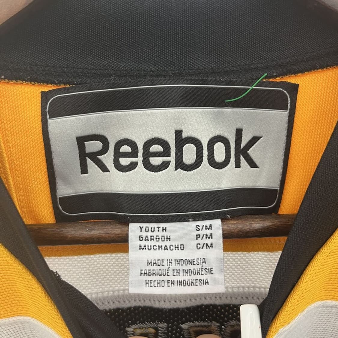 리복 NHL 보스턴 블록코어 하키 져지 롱슬리브 M C11104 상품이미지5